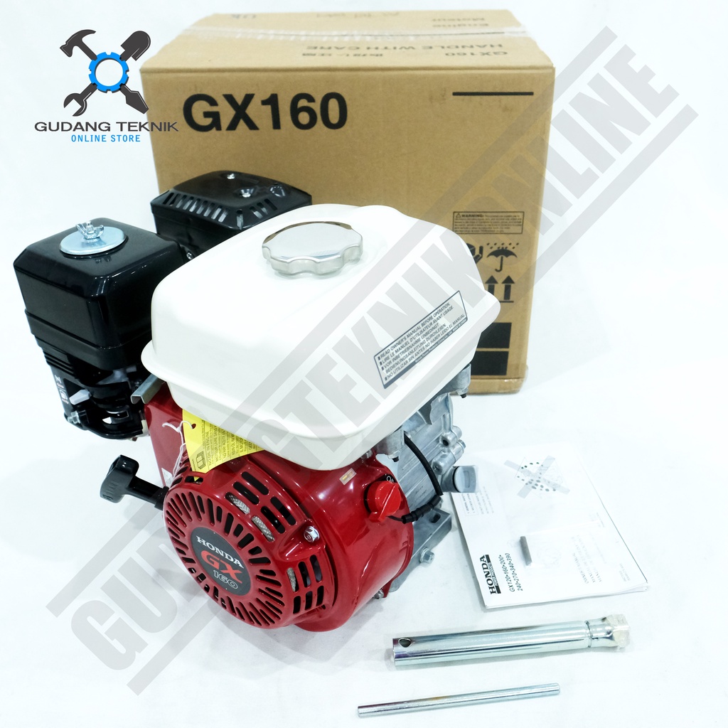 Engine HONDA GX160 5.5Hp / Mesin Penggerak GX 160 HONDA - Engine Penggerak Gasoline Bensin JIALING