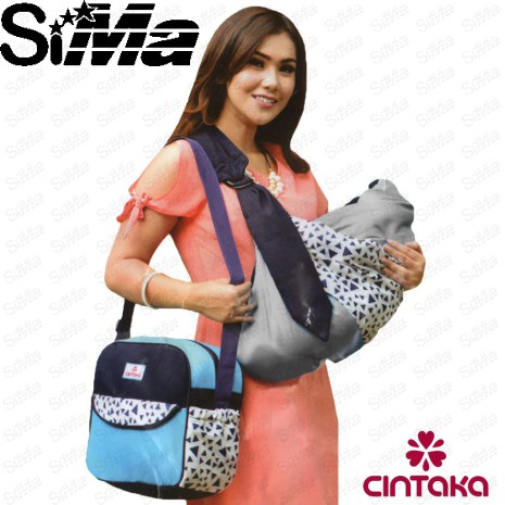 Tas Bayi Medium Saku Tutup Cintaka Delta Series TCT1951 TCT 1951