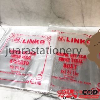 Jual Sampul Buku Plastik Mika Uk. Kwarto Boxy (HARGA 10 LEMBAR
