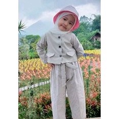 DRN KIDS SETELAN ANAK PEREMPUAN | SETELAN BLAZER ANAK
