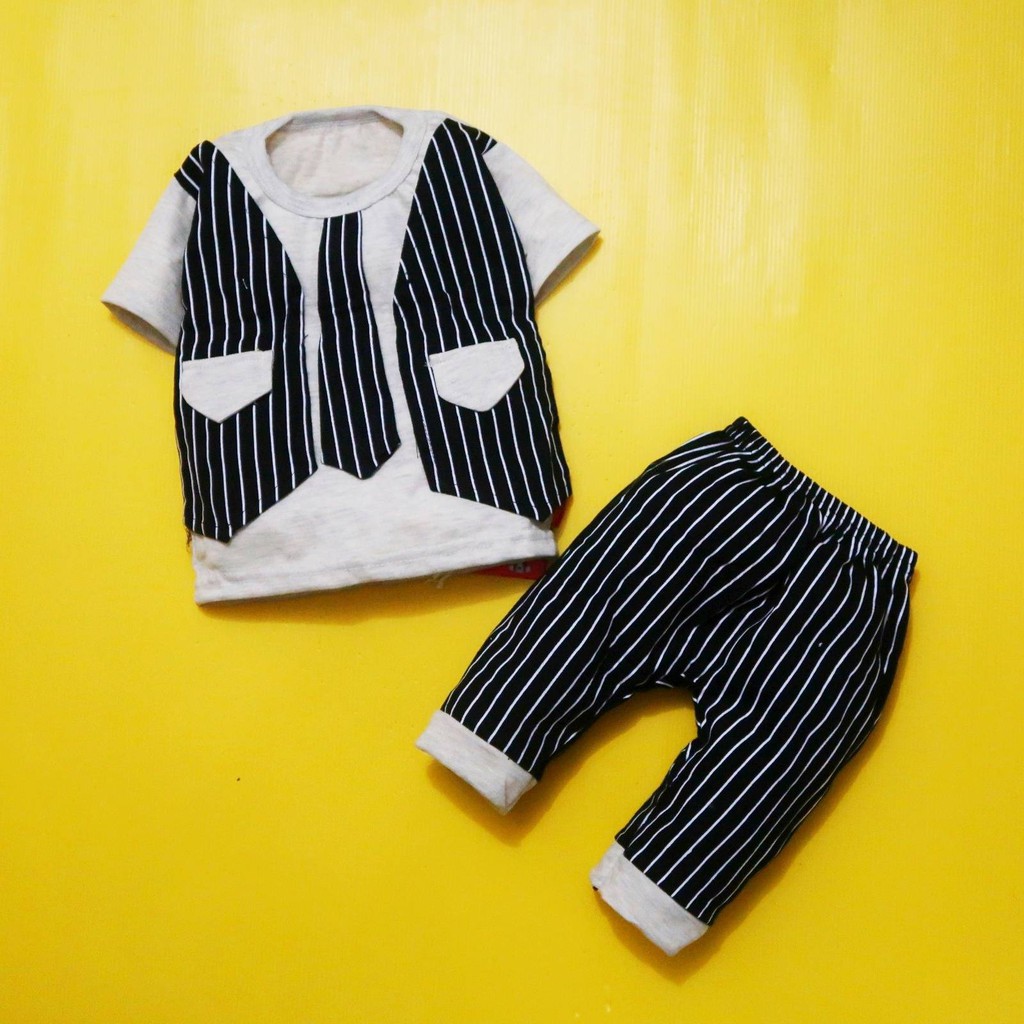 Setelan baju celana anak bayi Usia 6 bulan 3 tahun Model Setelan baju celana anak bayi Usia 6 bulan 3 tahun Model