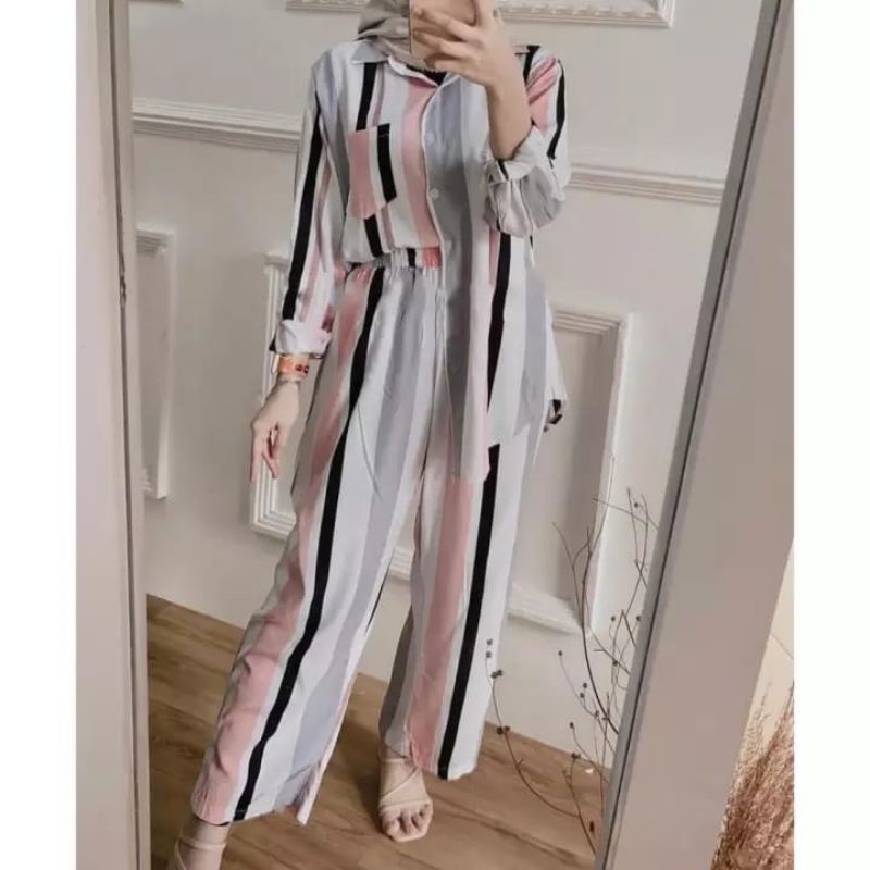 SETELAN CALIVA DAILY ONE SET RAYON VISCOSE ONE SET RAYON ONE SET RAYON KEKINIAN SETELAN - SETCEL RAY