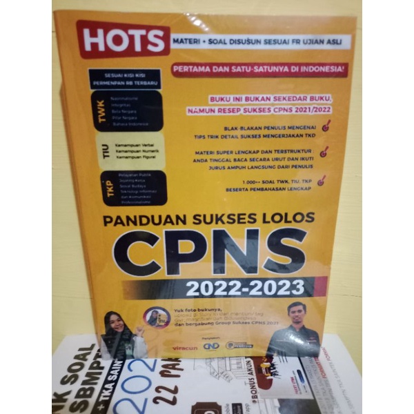 Download Buku PANDUAN SUKSES LOLOS CPNS 20222023 CPNS