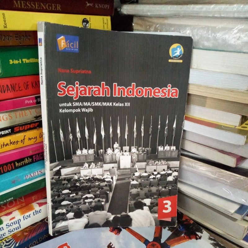 Sejarah Indonesia untuk SMA kelas 12 wajib grafindo facil
