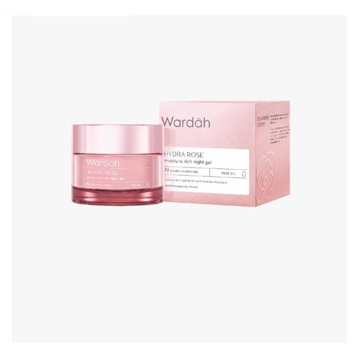 Wardah Hydra Rose Moisture Rich Night Gel