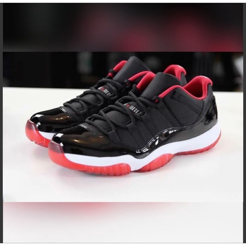 Sepatu Nike Air Jordan 11 Low Bred