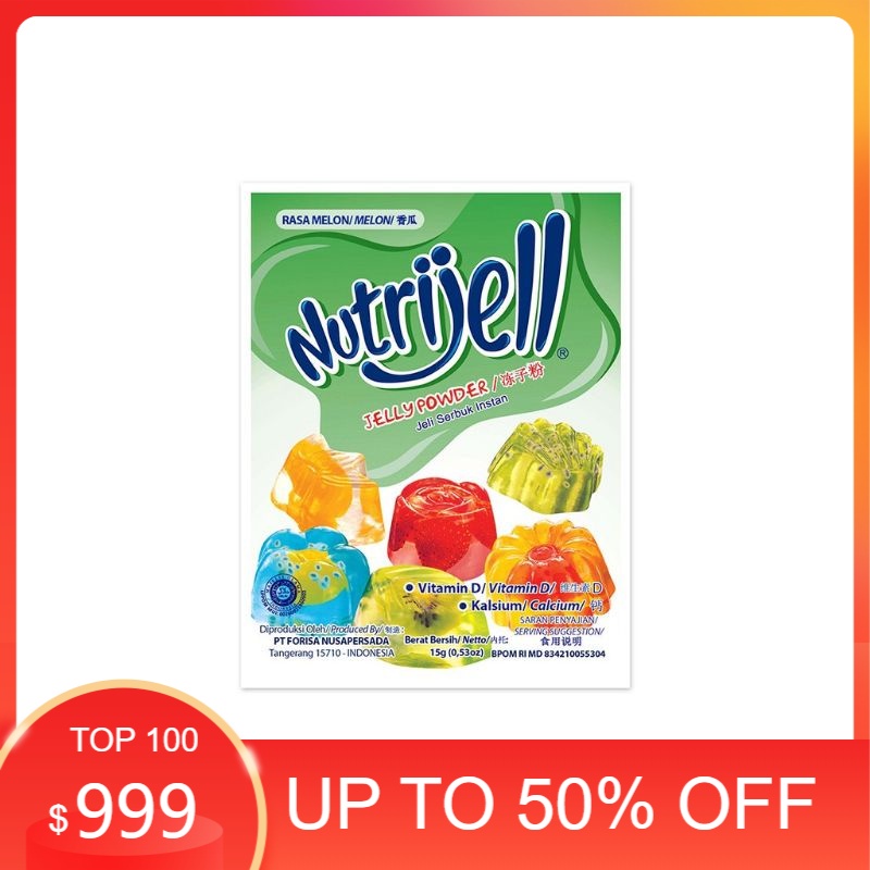 

nutrijell rasa melon 15gr