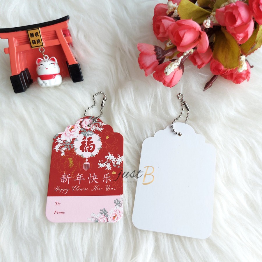 

BEST PRODUCT!!!Hang Tag Craft Imlek CNY Lunar Fortune Chinese Gift Card Hampers - Hangtag Card/Hangtag Aksesoris/Hangtag Paris/Kertas Label Aksesoris/Hand tag Karnona handtag natal kartu ucapan natal kertas label hampers Hang Tag Souvenir Wedding-KEBUMEN