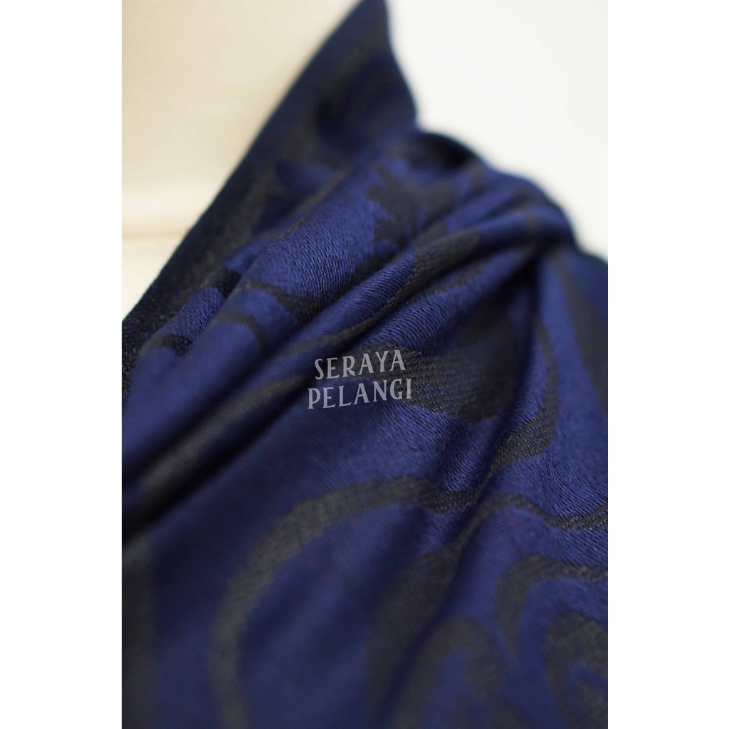 Pashmina Cashmere Keong 34 | Motif Bunga/Kembang | Selendang | Scarf | Syal | Shawl | Pasmina | Souvenir | Hadiah Ulang Tahun | Birthday Gift | Aksesoris Fashion Wanita | Import Quality | Grosir Murah