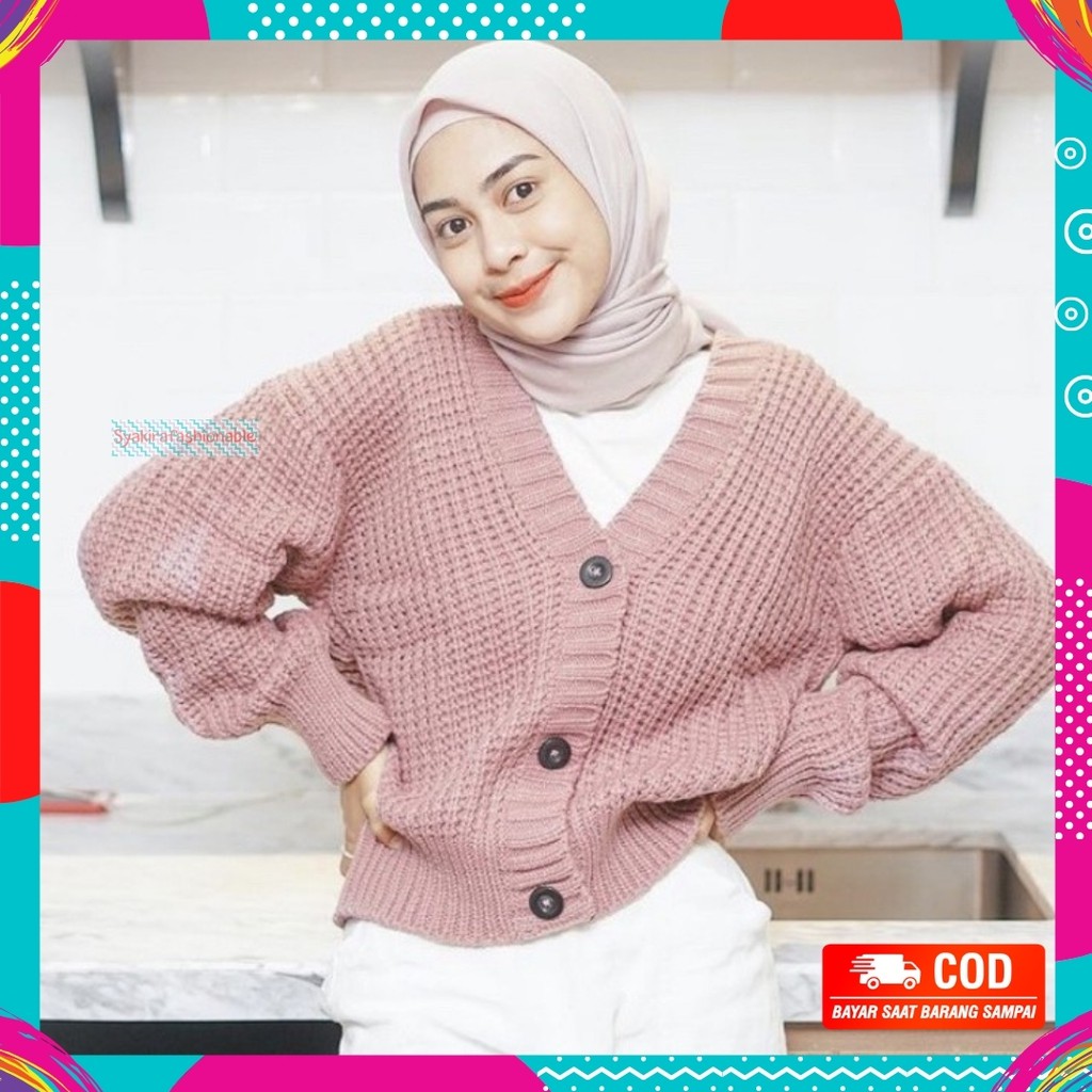  CARDIGAN  RAJUT  PREMIUM TEBAL  JAKET WANITA KARDIGAN IMPORT 