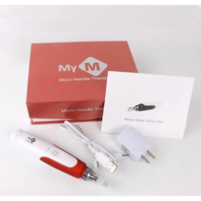 Mym dermapen alat penghilang bopeng/ bb glow