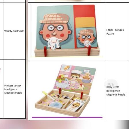 

♚ mainan anak puzzle papan magnetik / magnetic board puzzle white board ♧