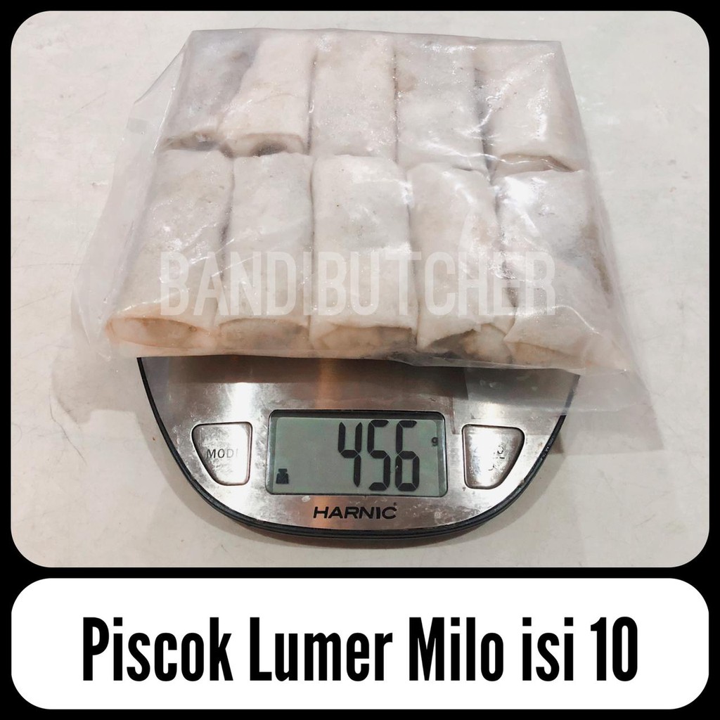 Pisang Coklat Lumer Milo - Piscok Lumer isi 10