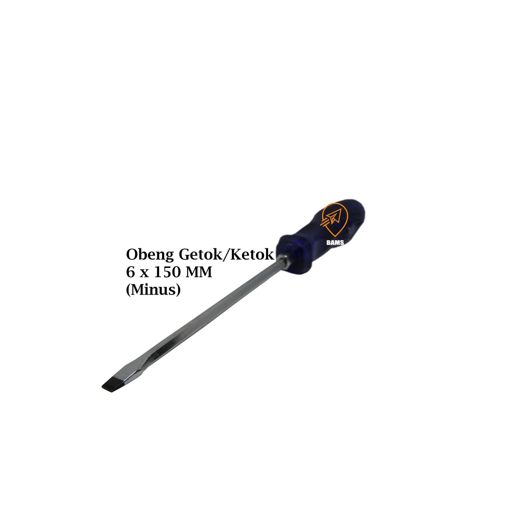 TOHO Obeng Getok / Ketok 6 x 150mm (Minus)
