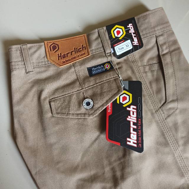 Chinos Pendek Original Herrlich &quot;Jumbo&quot; Size 35-40