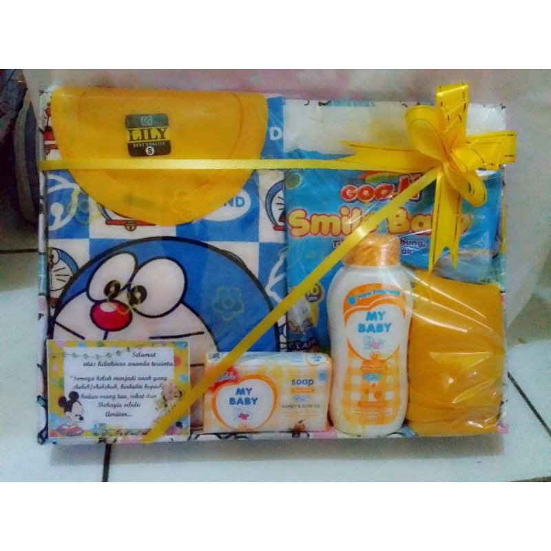 PARCEL BAYI/KADO BAYI /HADIAH BAYI COWO Doraemon kapten amerika setelan anak laki laki Hamper baju baby newborn gift paket hampers parcel kado bayi lahiran parsel set