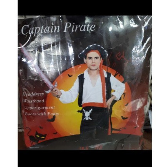 KOSTUM PIRATE/KOSTUM BAJAK LAUT DEWASA