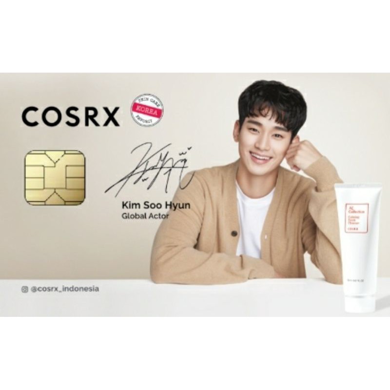 Flazz Card COSRX Design Kim Soo Hyun Products COSRX
