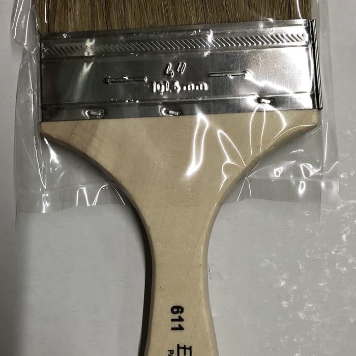 Kuas Cat Tembok Serbaguna Gagang Kayu / Paint Brush 1.5&quot; 1.5 Inch 2&quot; 2 Inch 2.5&quot; 2.5 Inch 3&quot; 3 Inch 4&quot; 4 Inch
