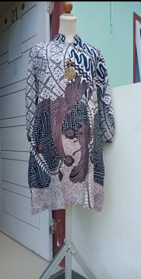 Maura Couple - Sania Ruffle Batik Couple Ori Ndoro Jowi Dnt Garansi Termurah