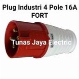 Plug Industri 4Pole 16A FORT