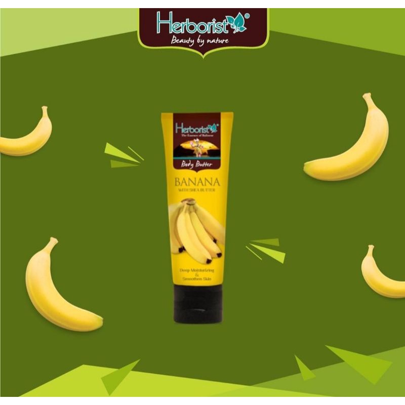 ☀️cahaya acc☀️HERBORIST BANANA BODY BUTTER