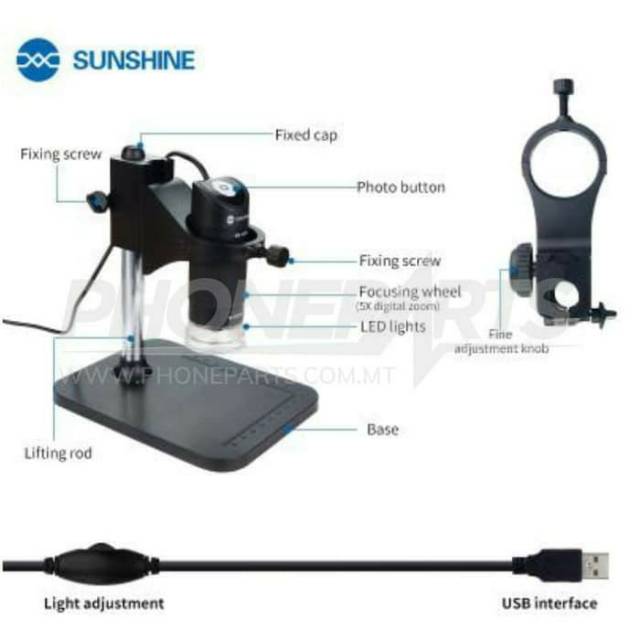 DIGITAL PORTABLE - MICROSCOPE SUNSHINE DM - 1000S