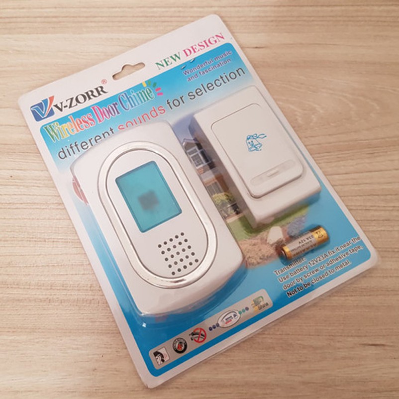 NEW IMPORT!! Bel Pintu Rumah Tanpa Kabel - Bel Rumah Wireless Jangkauan Hingga 100 Meter - Door Bell