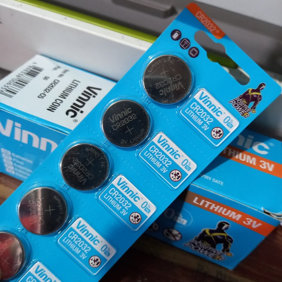 BATRE BATERAI  Vinnic original CR 2032 BATRE timbangan/harga perbiji