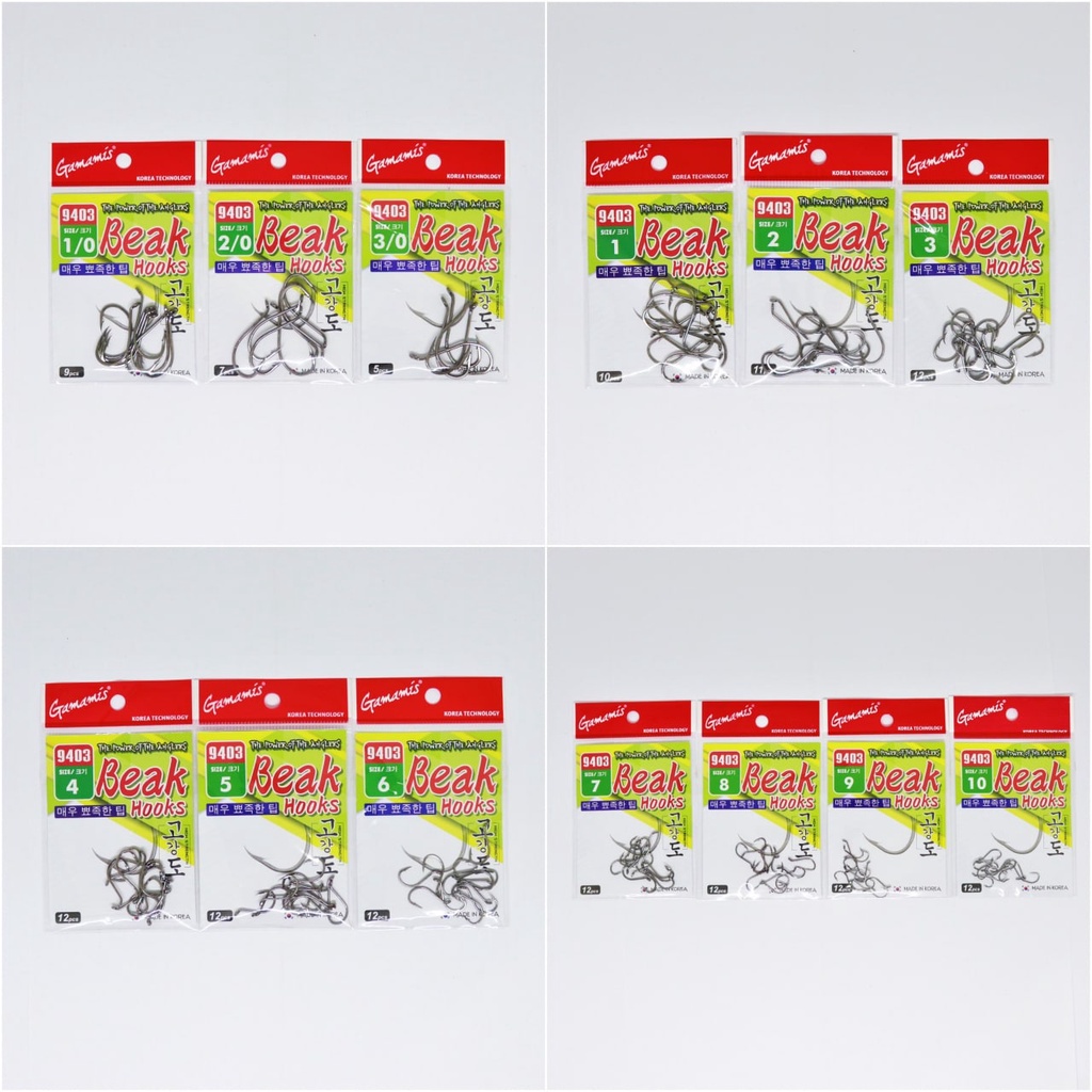 GAMAMIS 9403 BEAK HOOK - KAIL PANCING