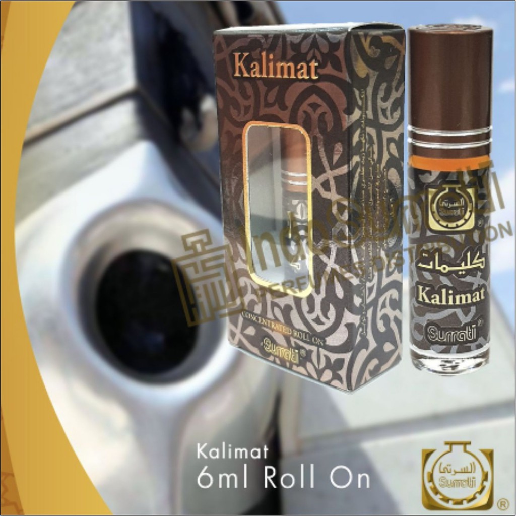 Parfum KALIMAT 6ml Roll On | Parfum Surrati | Bibit Minyak |  Surrati Perfumes| Original Product | Surrati Factory Holly Makkah KSA