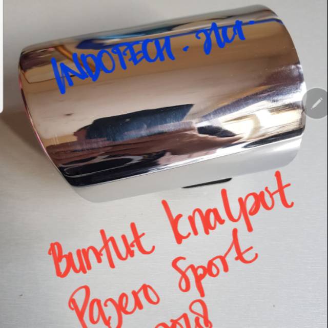 Buntut Knalpot Mitsubishi Pajero Sport Chrome