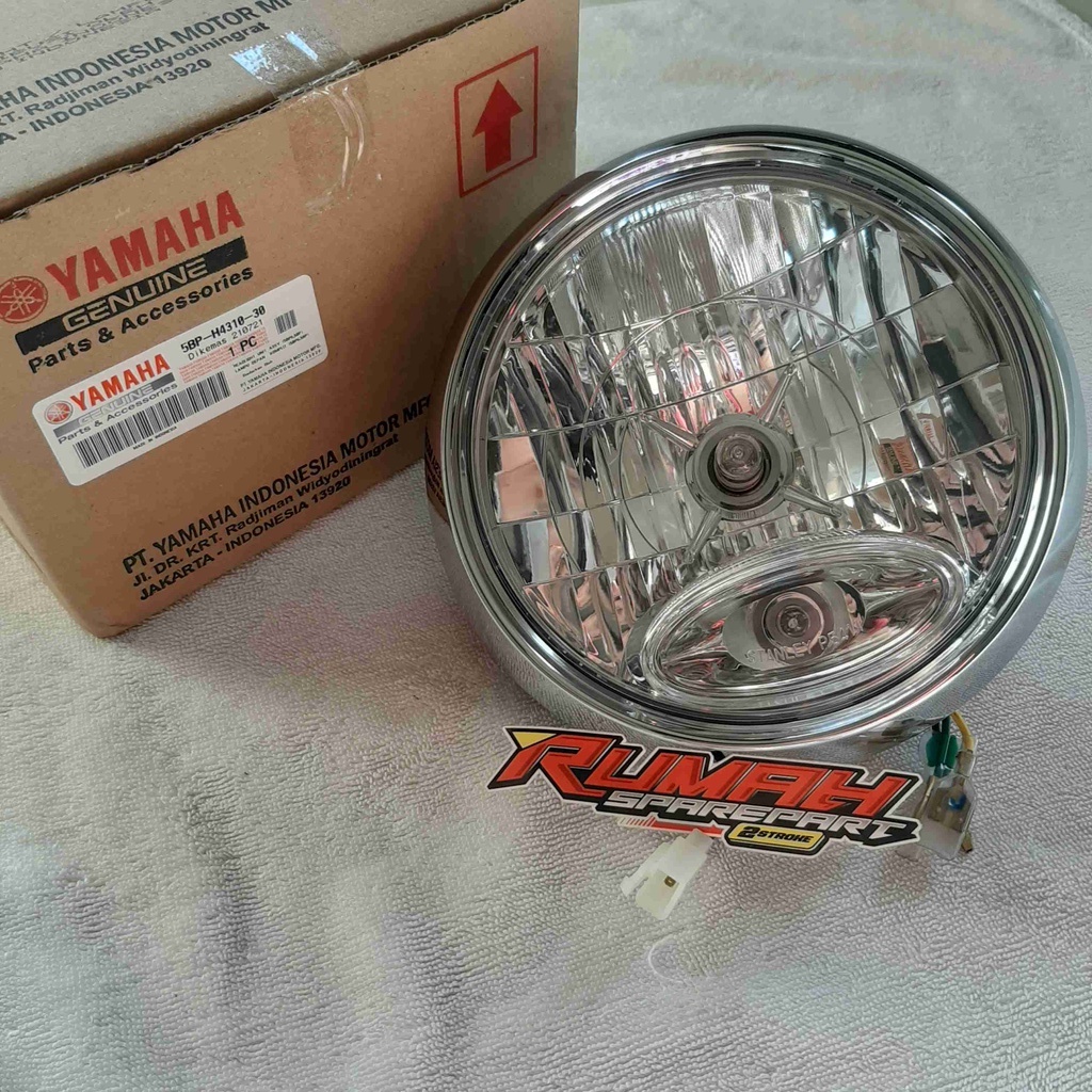 LAMPU DEPAN BULAT SCORPIO RXK RX KING ORIGINAL