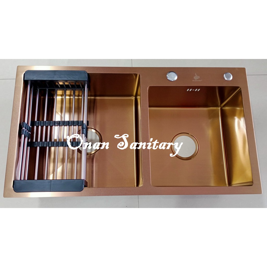 Kitchen Sink  ONAN 8245 Maron Gold Minimalis