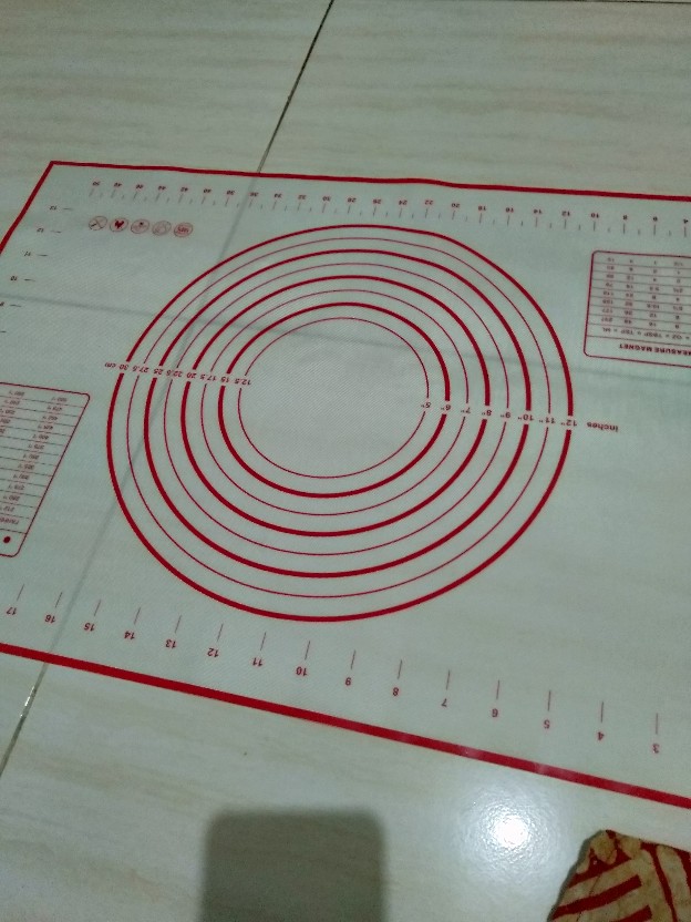 Mic 40*60cm Alas Adonan Silikon Adonan Kue Fondant Bergulir Cutting Mat Baking Pad