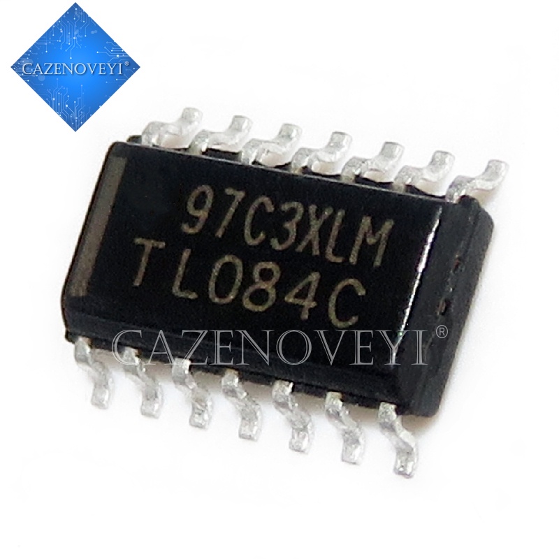 10pcs Ic Tl084Cdr Tl084C Tl084 Smd Sop-14 Quad Operational Amplifier