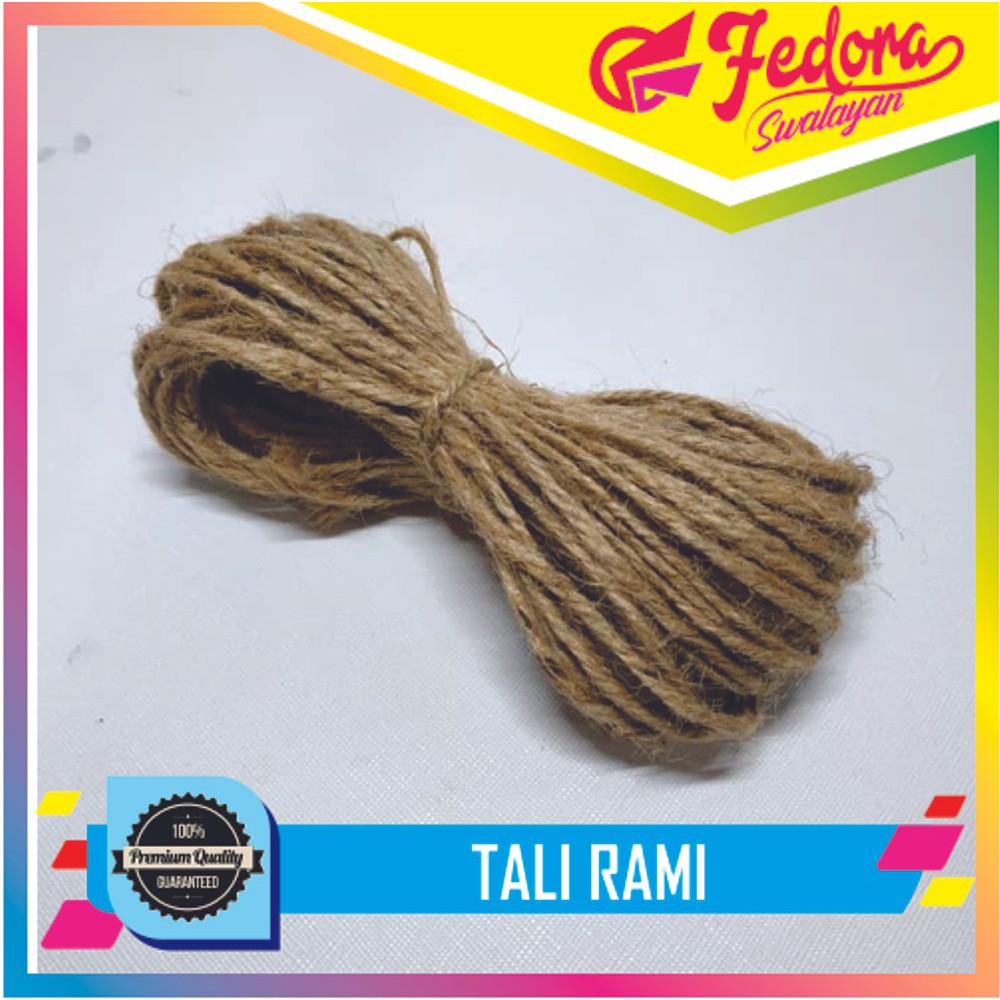

Order Langsung TALI RAMI TALI BURLAP MURAH - KERAJINAN TANGAN DIY TALI RAMI Diskon