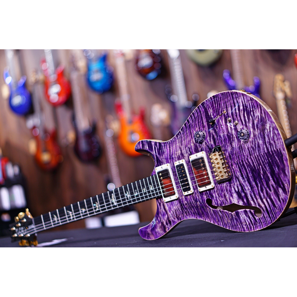 PRS Special wood library Semi hollow Faded purple jeans 0317753