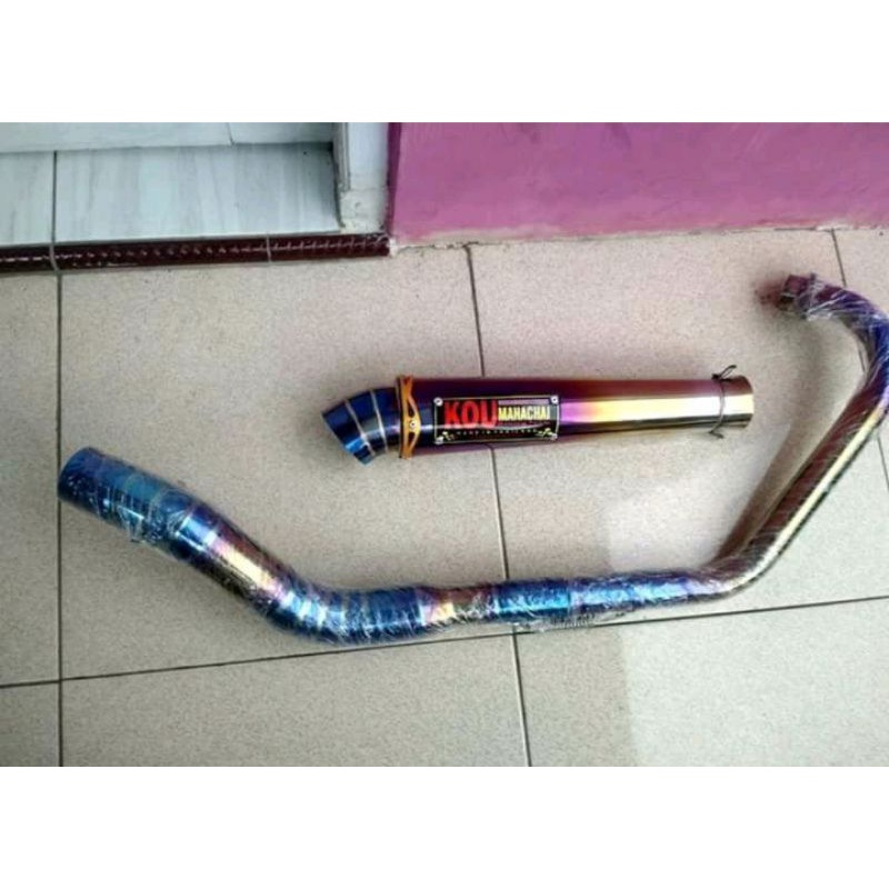 knalpot kou mahachai blumoon vixion new