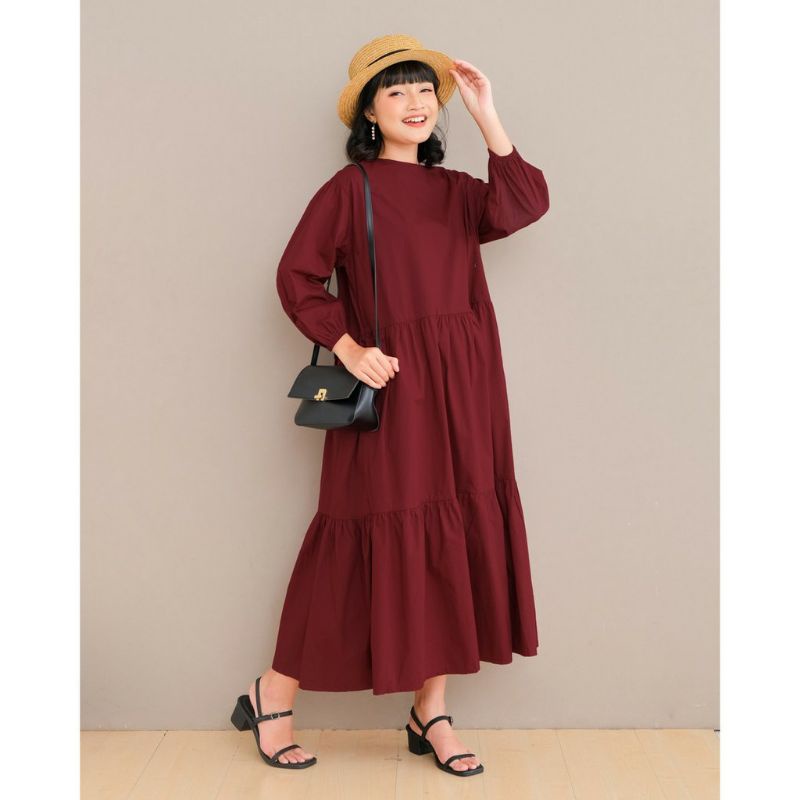 GAMIS RAYON TWILL POLOS / MAXI DRESS