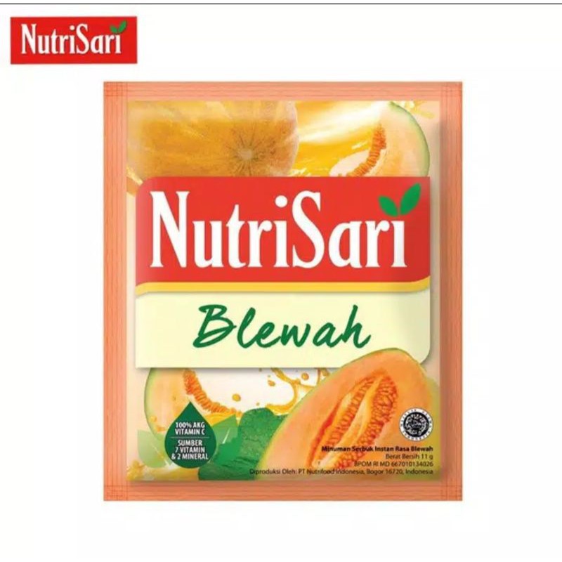 

Nutrisari Blewah 1 Pack isi 40 Sachet