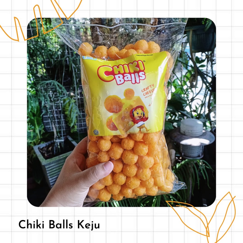 

CHIKI BALLS 200GR - SNACK REPACK/KILOAN/ORIGINAL