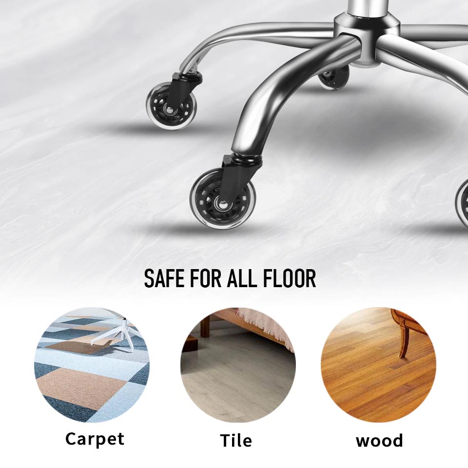 Castor / Roda Tancap Kursi Kantor/Roda Kursi Kantor Tancap/Roda Kursi