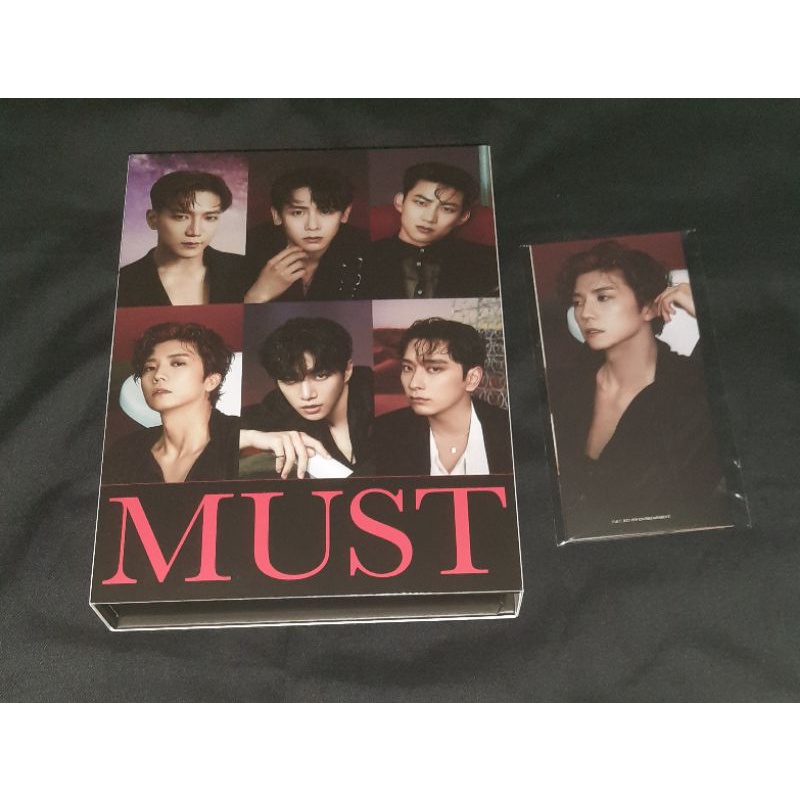 2PM Must Dark vers (album only) + Wooyoung Folding Photocard