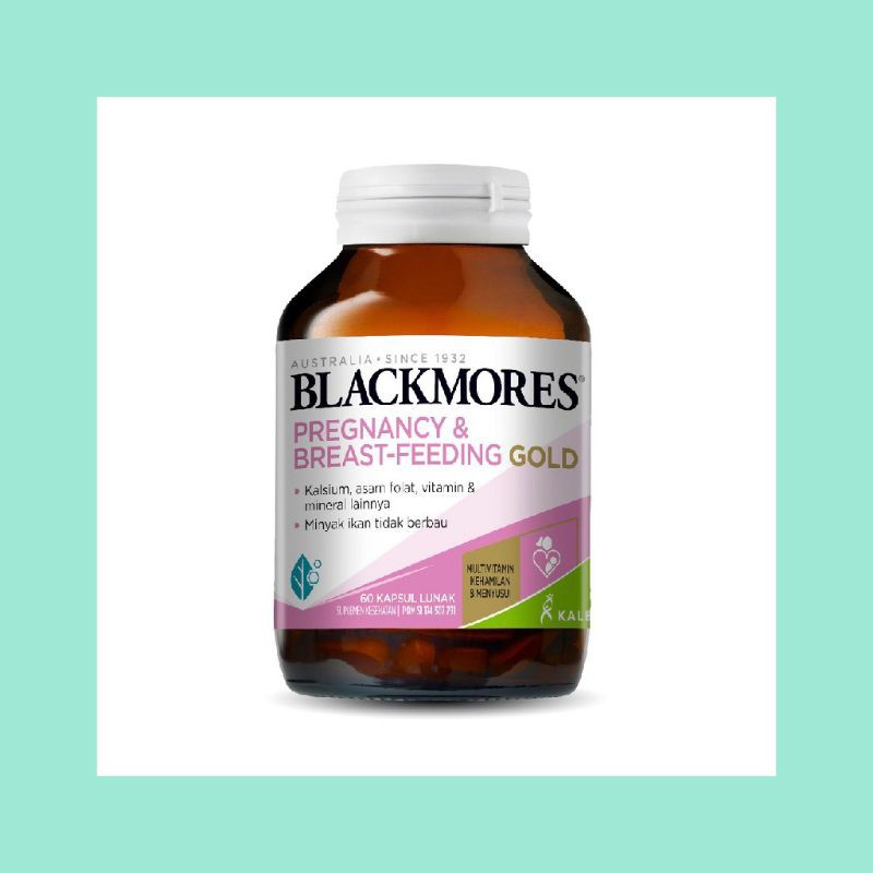 BLACKMORES PREGNANCY &amp; BREASTFEEDING SUPPORT GOLD ASI BOOSTER