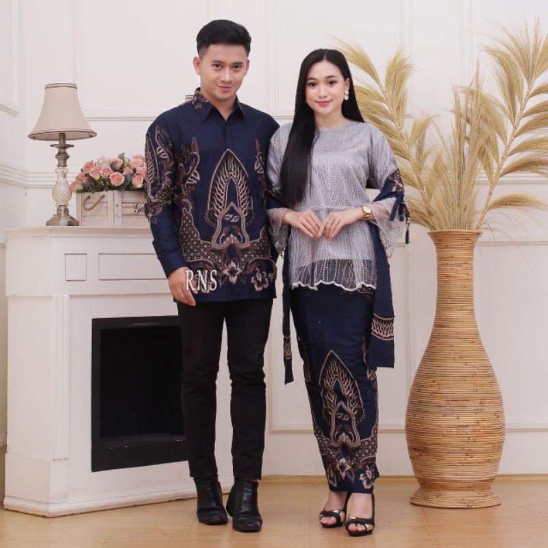 Maura Couple - Sania Ruffle Batik Couple ori Ndoro jowi DNT Garansi Termurah Shopee - Couple Aulia