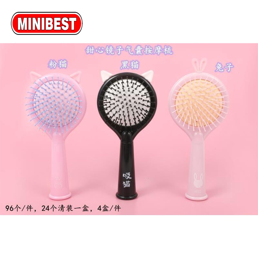 [MB] SISIR RAMBUT BLOW/SISIR RAMBUT ANTI KUSUT/SISIR PIJAT KESEHATAN KEPALA OVAL PERSEGI {NEW}