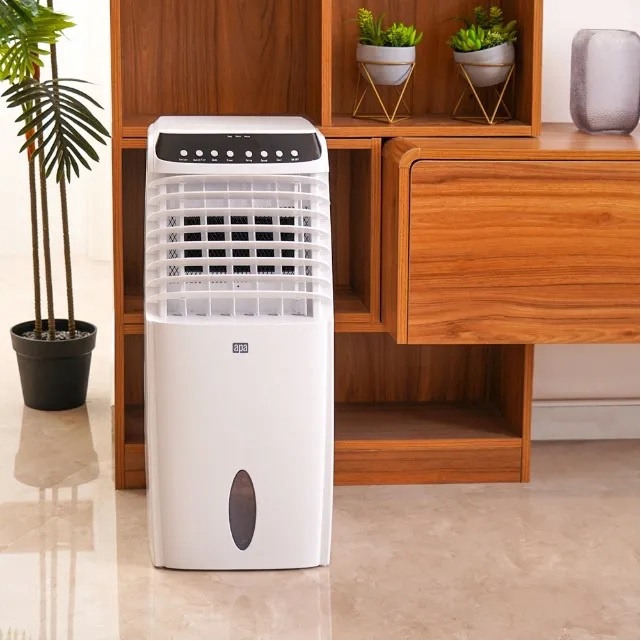 Air Cooler Apa 10 Liter Kipas Angin Penyejuk Pendingin Ruangan Udara Humidifier AC Ionizer Lantai Ti