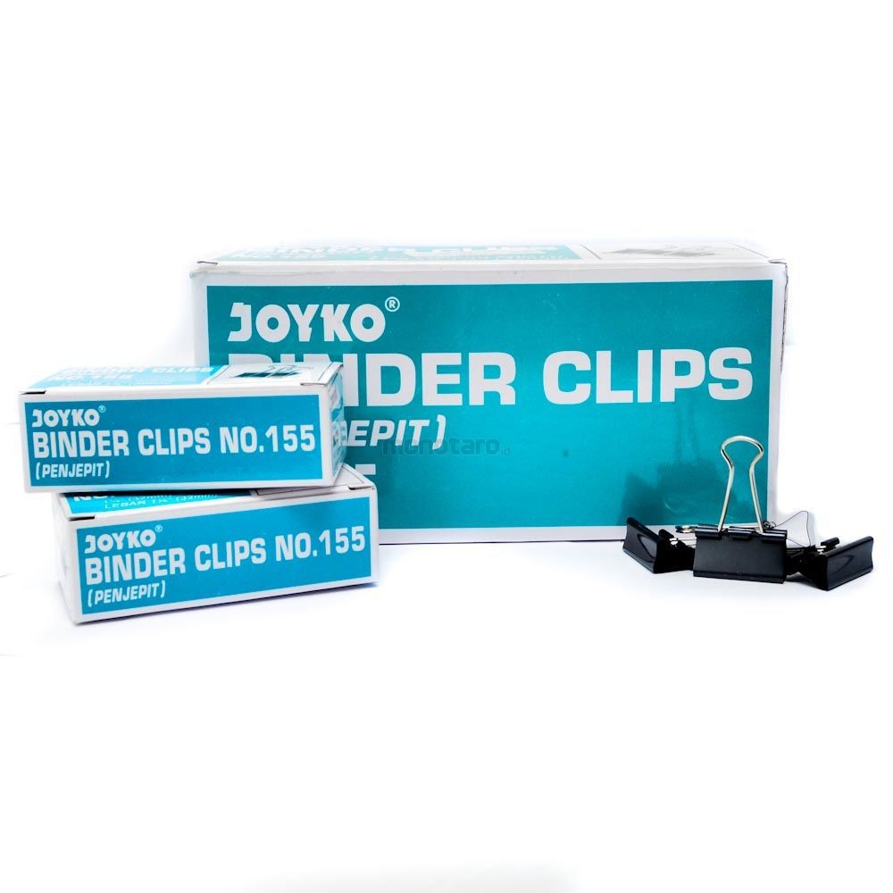 Joyko Binder Clip No.155 (kotak kecil)