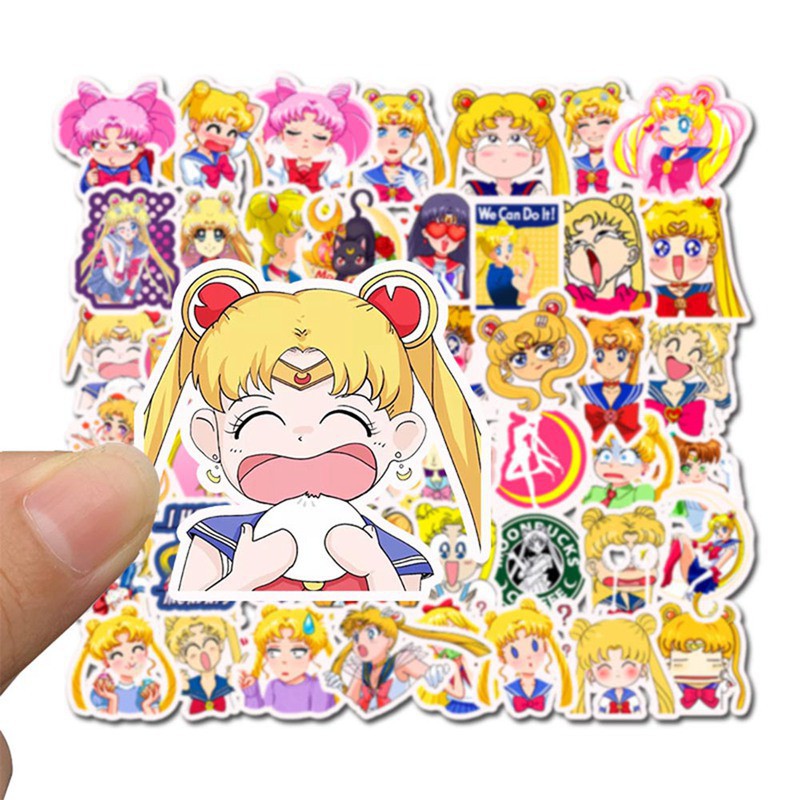 SM003 – Sticker / Stiker Anime Manga Cosplay Jepang Sailor Moon